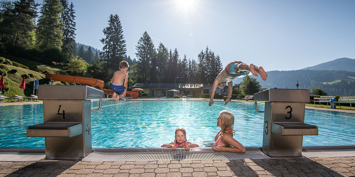 Schwimmen - Sommerurlaub in Radstadt, Salzburger Land