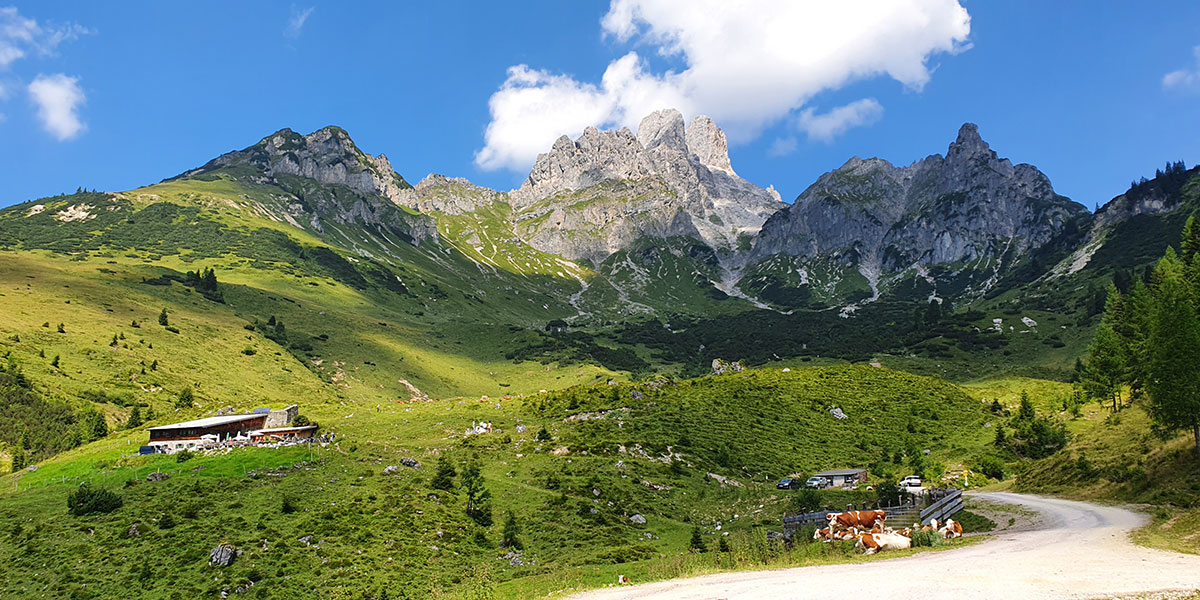 Wandern im Sommerurlaub, Salzburger Land